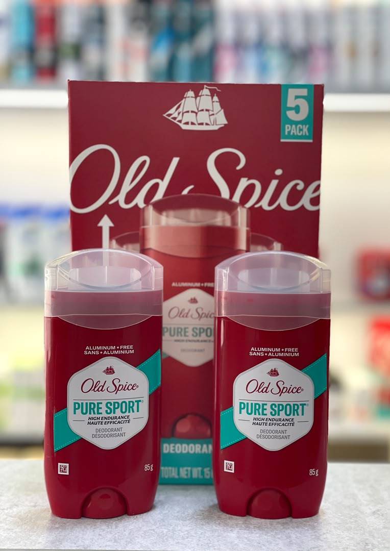 مام استیک اولد اسپایس بدون آلمینیوم 85 گرمی اورجینال pure sport
